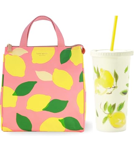 Scoop and Escape Large Tote LEMON　オマケつき Organic Cotton Tote Bag With Lemon and Limoncello Print